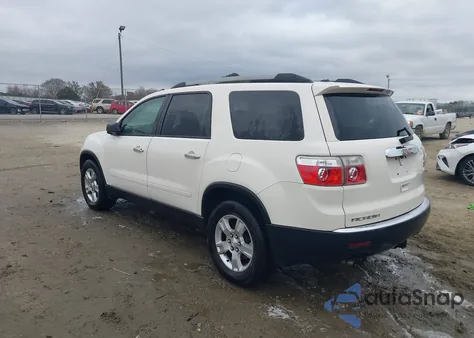 2012 GMC Acadia Sl z USA, uszkodzony, nr VIN 1GKKRNED8CJ384457